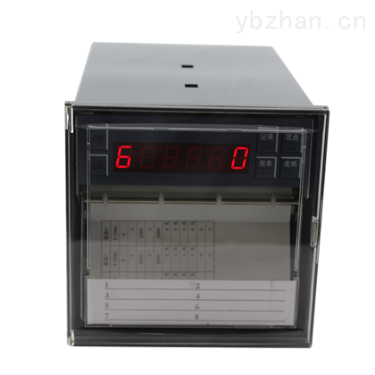 YCR-1000系列小长图有纸温度记录仪