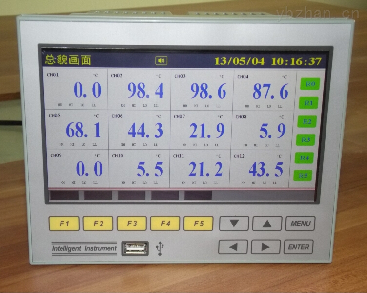 YCR-7000彩屏无纸记录仪